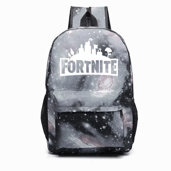 Galaxy Fortnite ~ Storm Glows In The Dark Skoletaske Rygsæk 1