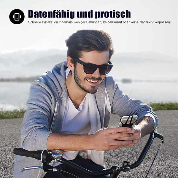 Universal mobiltelefonhållare cykel motorcykel avtagbar