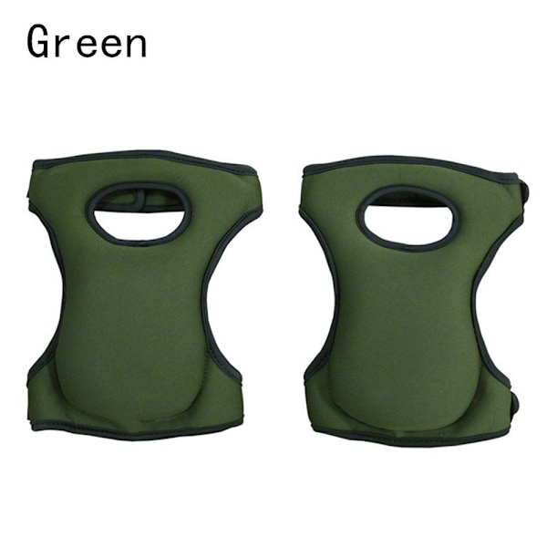 Knäskydd för trädgårdsarbete Mjukt Memory Foam Knäskydd GRÖN green