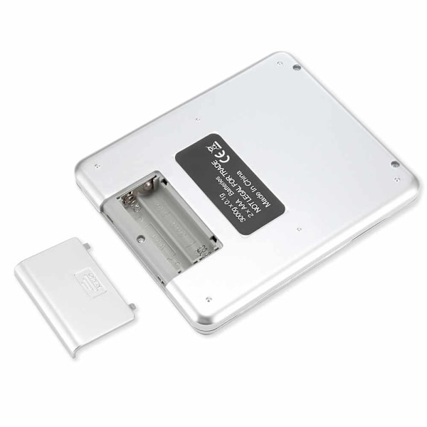 i2000 3kg 0,1g Mini Digitalvåg i Rostfritt Stål