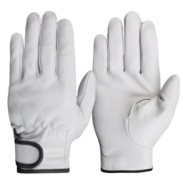 Arbejdshandsker Havehandske HVID L - spot salg Hvid White L-L