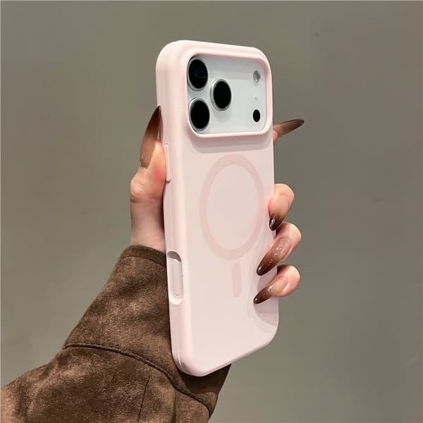 Magnetisk flydende silikonecover kompatibel med iPhone 17 Pro Max Style 6