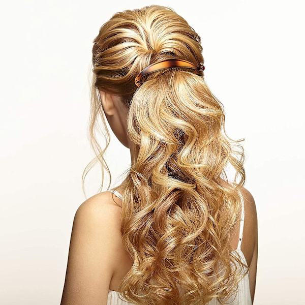 Banan Hårklemmer Kamme Klemme Fishtail Hårklemme 4styles 12stk
