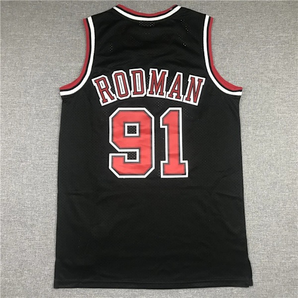 Uusi 2023 koripallopaita #91 Pippen Rodman T-paita tyyli 1 style 1 S