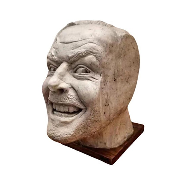 Johnny Skulptur Bogstøtte Dekoration - Lysende Bogstøtte Skulptur 1pc