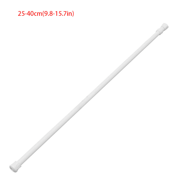 2 stk Teleskop Gardinstang Nettstang 25-40cm 2pcs