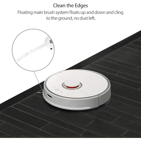 Kompatibelt tilbehørssæt til Xiaomi Roborock E4 S5 S5 Max S50 S51 S55[JUN]