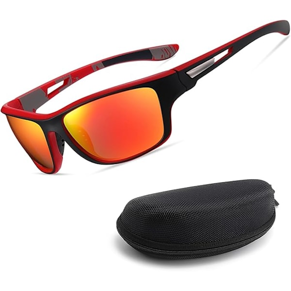 Sunglasses Men, Polarized Sports Sunglasses, Fashion Sunglasses, UV400 Protection, Cycling Glasses with Sunglass Case for Men, Women, Golf.