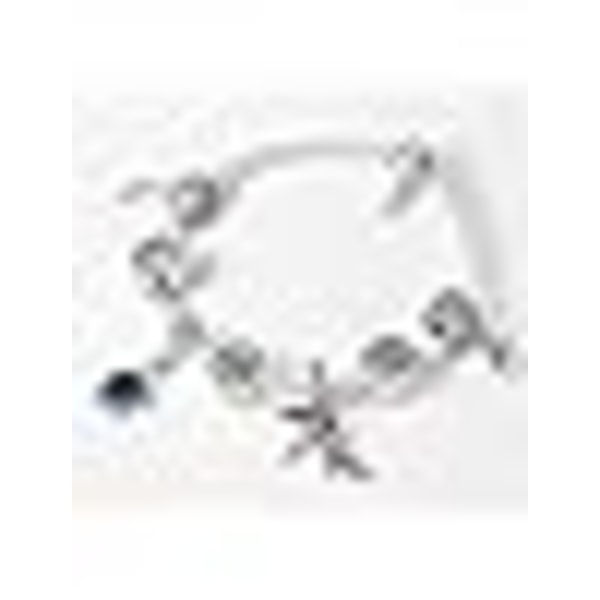KUNSIR 925 Sterling Silver Snake Chain Armband för Pandora Euro