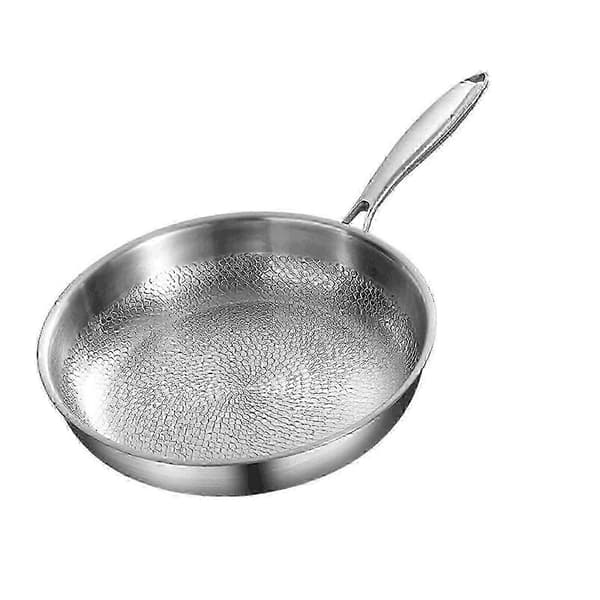 Titanium Pro Pan 26CM Non-Stick Stegepande med Låg[JUN] A 26CM