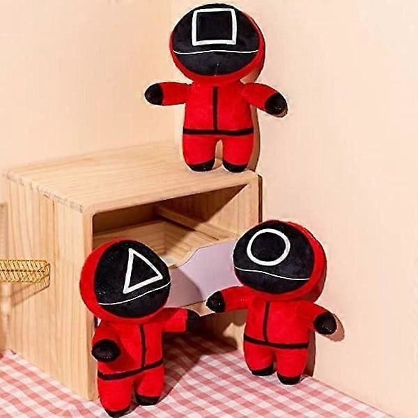 Squid Game Pehmolelu Korealainen Draama Punaiset Sotilaat Pehmolelut