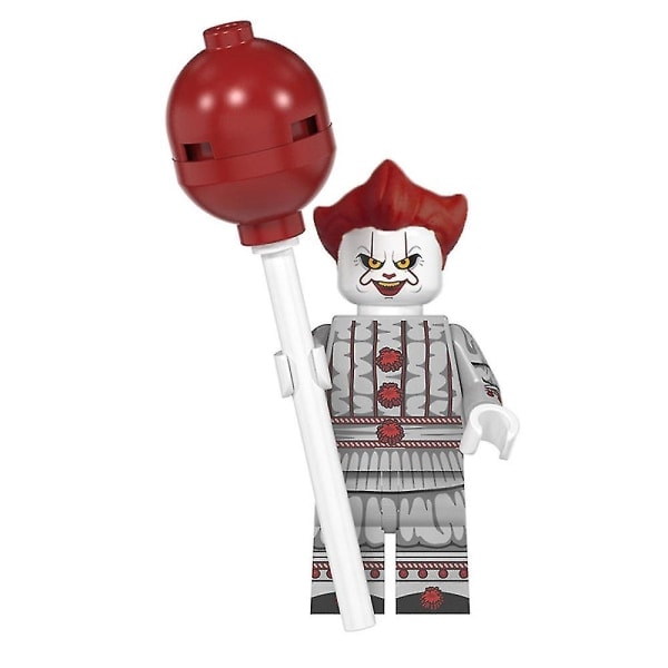 8-pak Pennywise Exorcist Sally Minifigur Byggklossleke