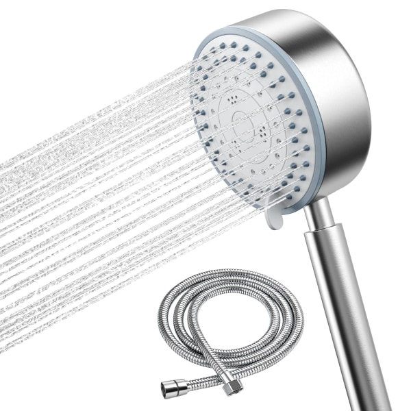 Shower Head, Stainless Steel Anti-Limescale Saver