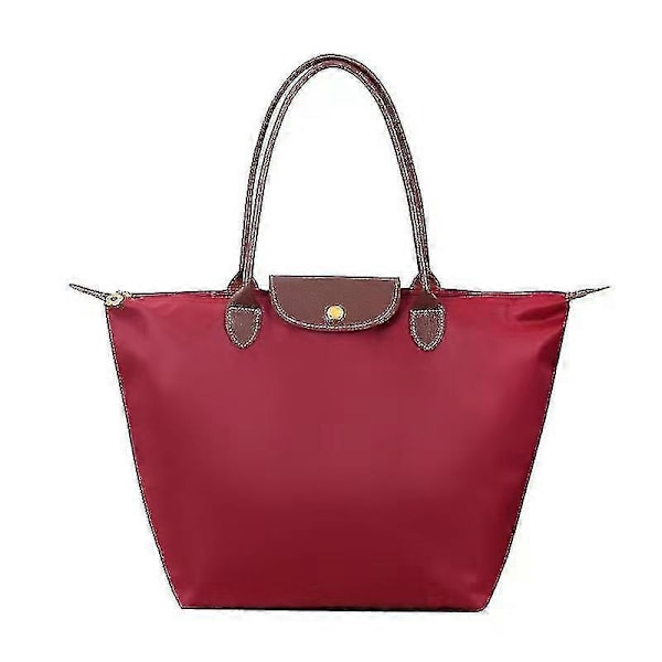 Damväska Satchel New Long Champ Le Pliage HUIDA S S wine