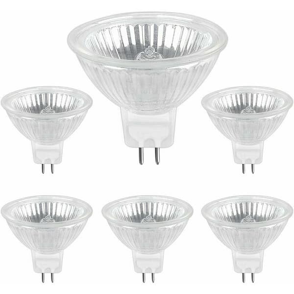 12V 35W GU5.3 Halogenlampor, MR16 Spotlights, 6-pack [JUN]