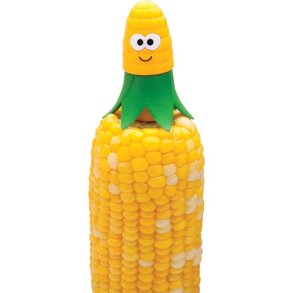 Corn Star Interlocking Corn on the Cob H?llare, 2 par (4 majshockar), gul