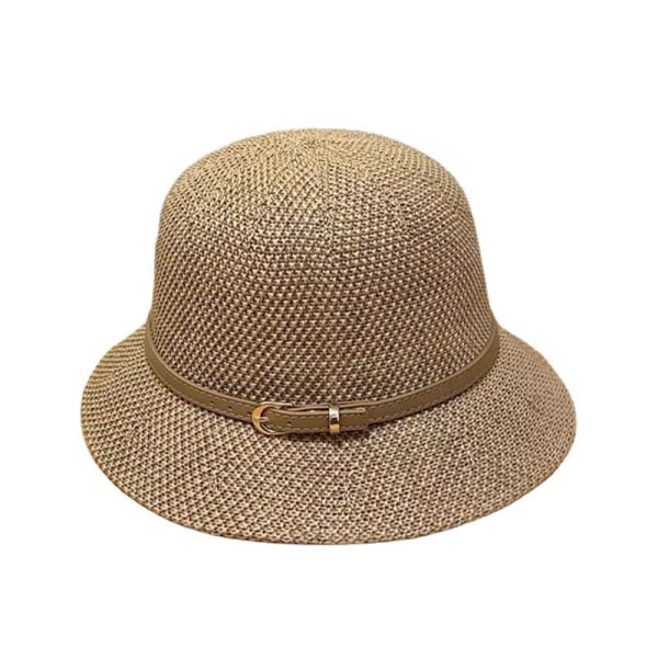 Bucket hatt vår och sommar solskydd dam hatt