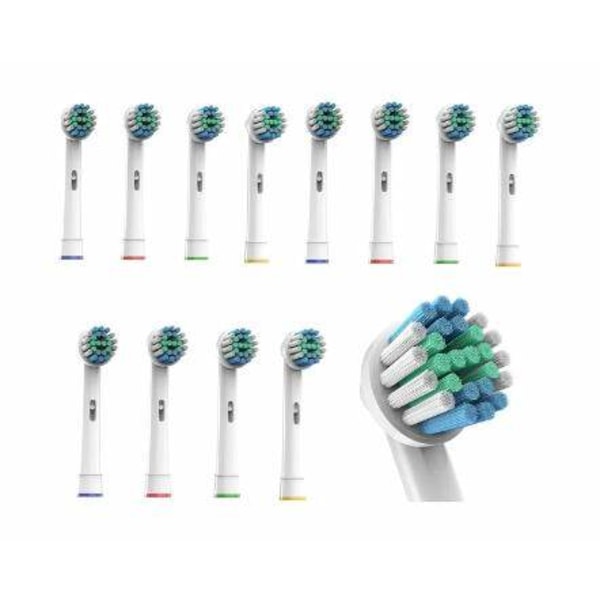 12 uds. kompatible tandbørstehoveder
