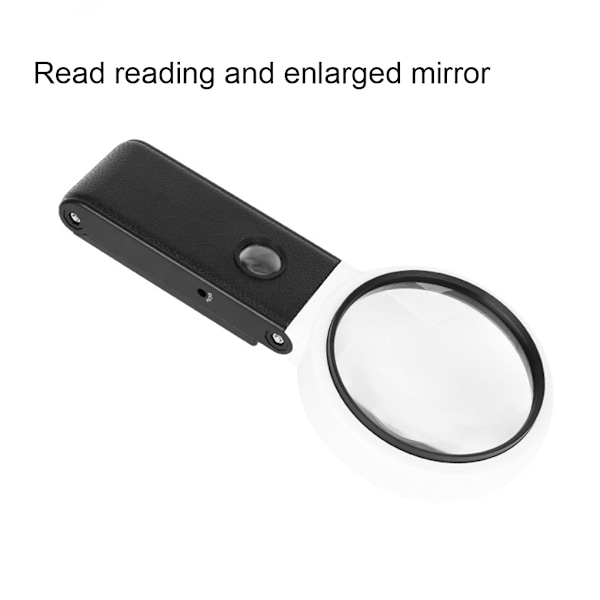 1/2/5 Vikbart förstoringsglas med LED-ljus - High Definition B 90mm 5X 25X B 90mm 5X 25X 1 Pc