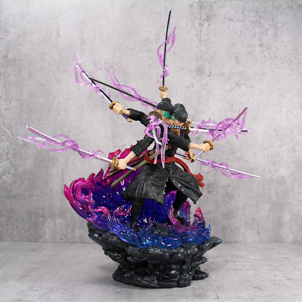 One Piece Anime-figuuri 39 cm Roronoa Zoro Ashura Action-figuuri T