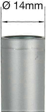 16-pak møbelglidere til borde og stole, 14 mm sort [JUN] 14 mm Black