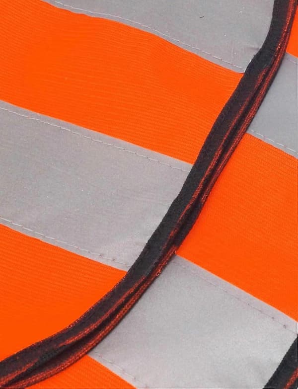 10-pakning refleksvester for barn med elastisk bånd [JUN]