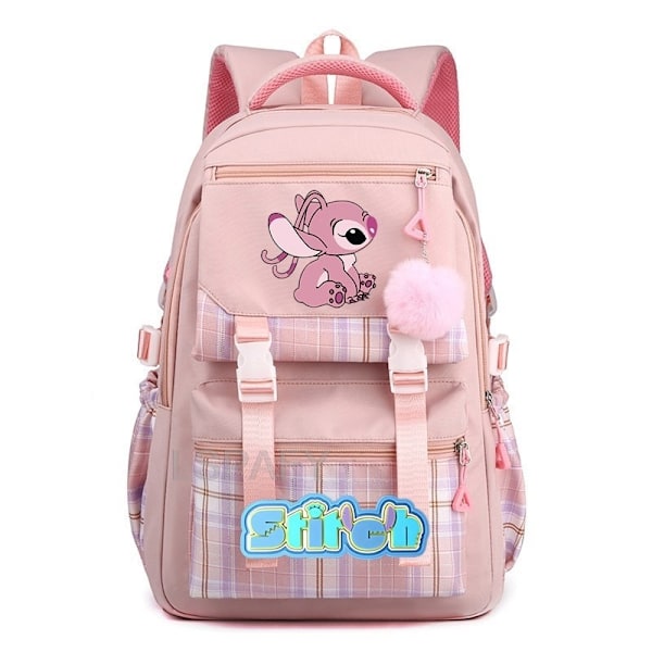 Ny Lilo & Stitch Stitch Stitch Skolväska Student Ryggsäck Ryggsäck #16