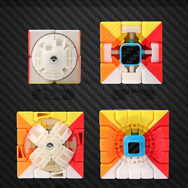 3x3 4x4 5x5 Pyramides Magisk Terning Super Glat Magisk Rubiks Puslespil Hurtig Hastighed Rubiks Rubix Legetøj Pyramids