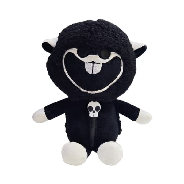 Nightmare Critters Plysj Lammedukke & Spilltilbehørssett [JUN] Black