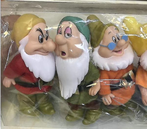 Disney Snøhvit og de syv dvergene 7-delt actionfigurssett [JUN]