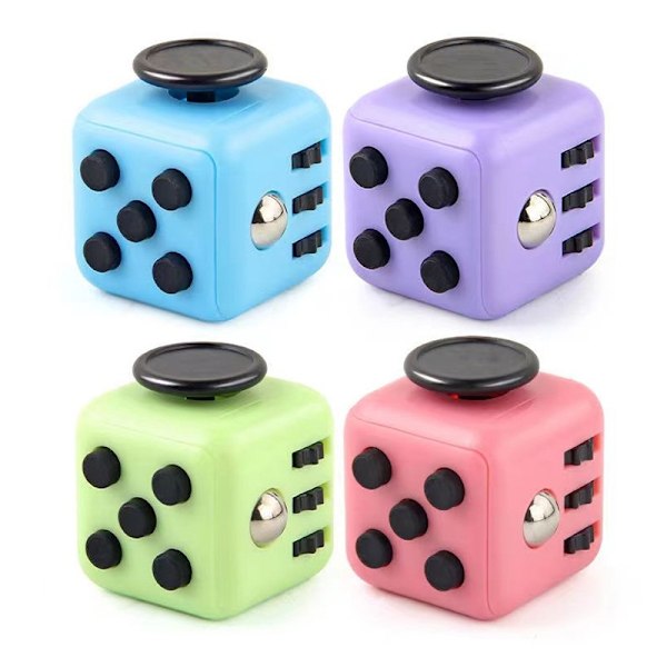 Fidget Toys kub Dekompressionstärningar för avlastning av vuxna och barn A9