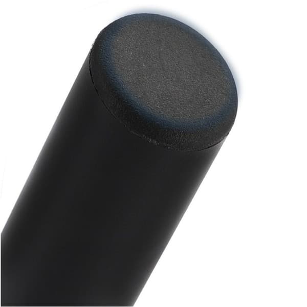 Sæt med 4 sølvfarvede møbelben i metal 6 cm [JUN] 6cm Silver