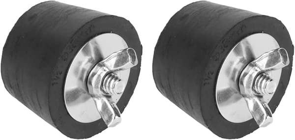 2 stk. vinterpropper til pool, 32 mm/1,26 tommer gummiekspansion