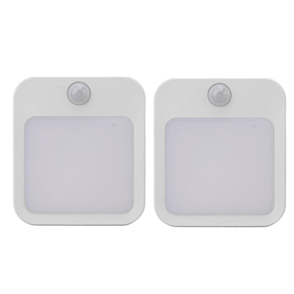 stk nattlys med bevegelsessensor, mini varmhvit LED nattlys med justerbar lysstyrke, EU-plugg 110-220V