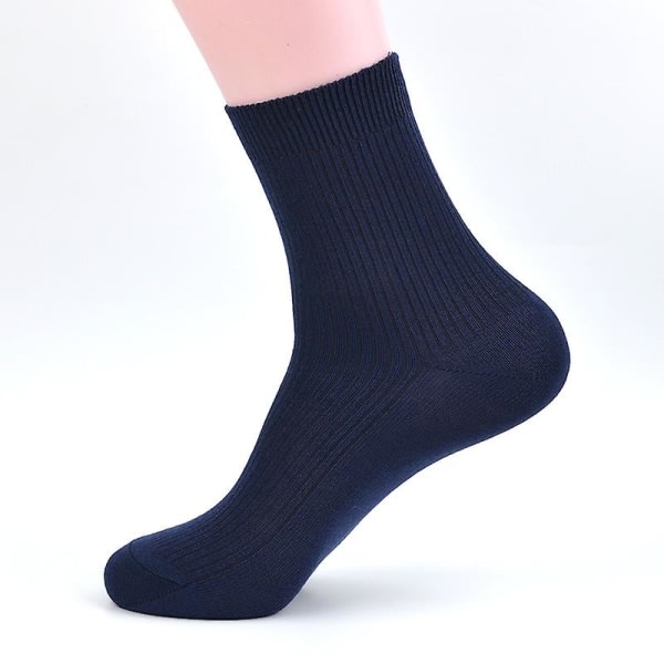 3 pairs of Cotton Warm- Antibacterial deodorant socks Blue