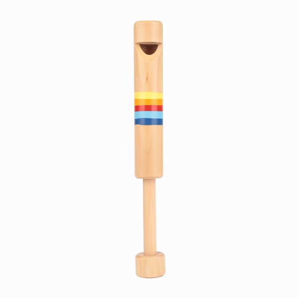 Træ Piccolo Fipple Fløjte Legetøjsinstrument til Børn[JUN]