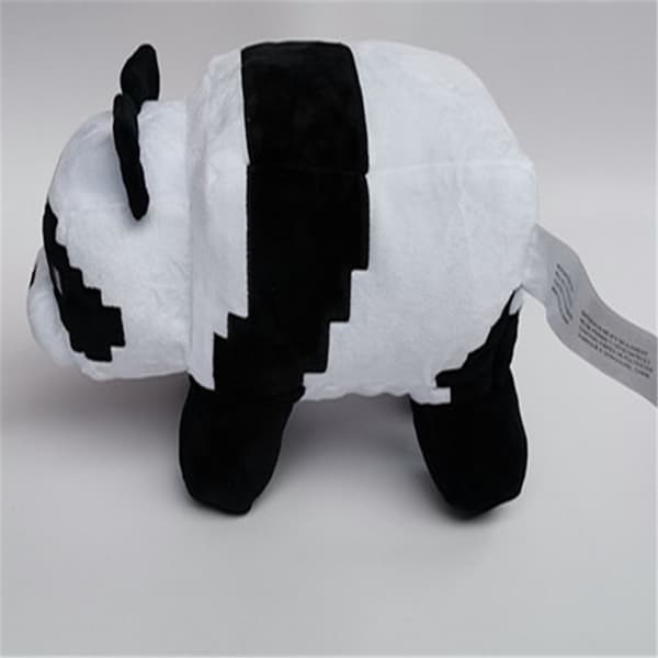 Minecraft Panda Plyslegetøj 25cm Sort & Hvid [JUN]