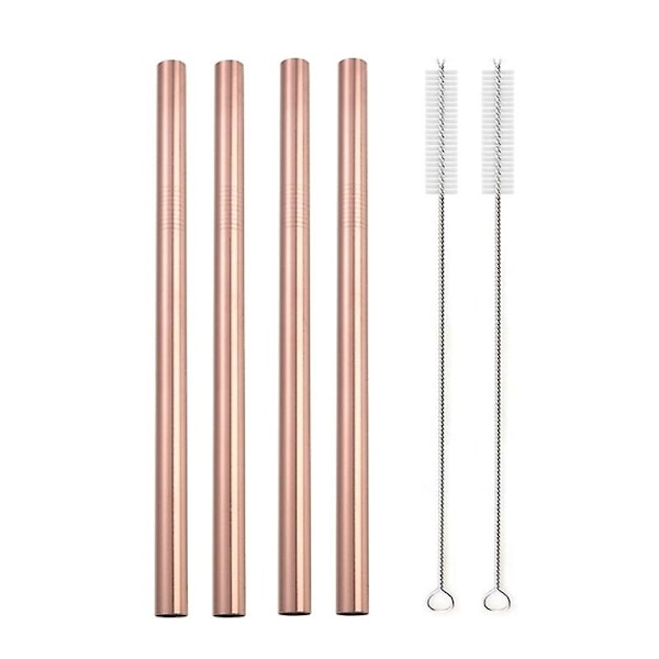 01 Rose Gold 4 kpl Suuri 12 mm Uudelleenkäytettävä 304 Ruostumattomasta Teräksestä Valmistettu