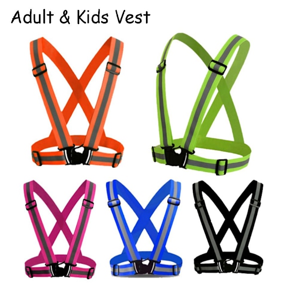 Heijastava liivi Stripes -takki KIDS GREEN kids green