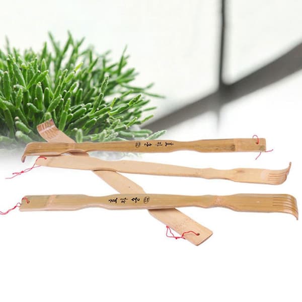 46 cm Koreansk Bambu Ryggkliare & Massageverktyg - 2-pack [JUN]