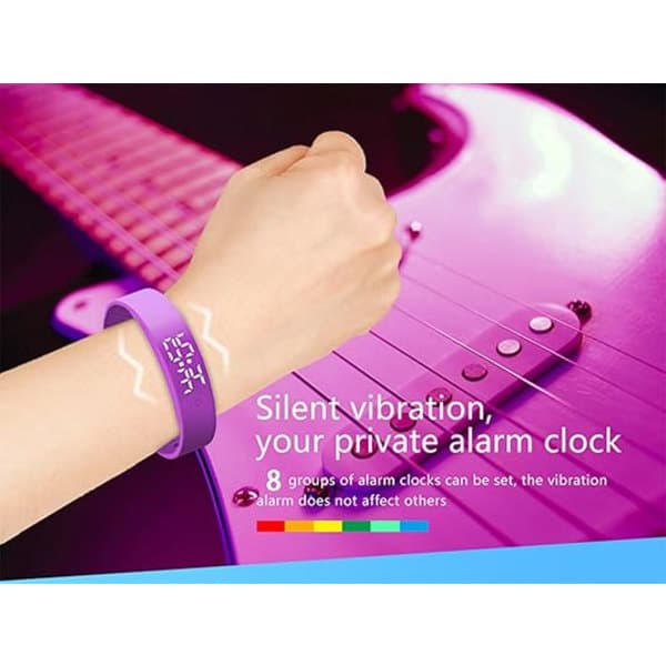 Fitsleep 2025 Vibrerende Søvntracker Alarmbånd til Dyb Søvn[JUN]