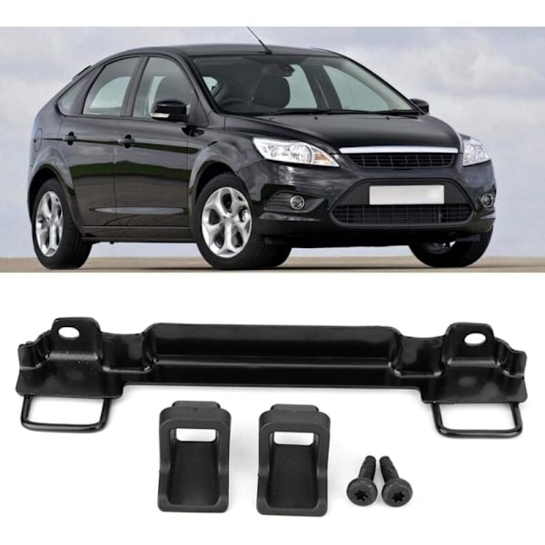 Universaali ISOFIX-kiinnitys teräksestä, auton istuimen ISOfix-asennussarja, kapea, kestävä, pitkäikäinen, vakaa autoon (musta)