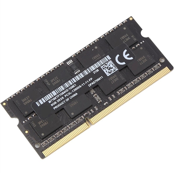 8GB DDR3 Laptop RAM-minne + Kylväst 1600MHz PC3-12800 204 Stift 1,35V SODIMM för Bärbar Dator