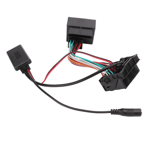 Bluetooth 5.0 Trådløs Lydadapter Aux-inngangskabel med Mikrofonutskifting for Ford Focus Mondeo Fiesta Fusion 6000CD 0.2
