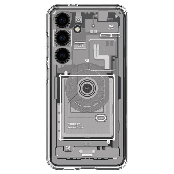Spigen Galaxy S24 Deksel Ultra Hybrid Zero One Hvit[JUN] 70