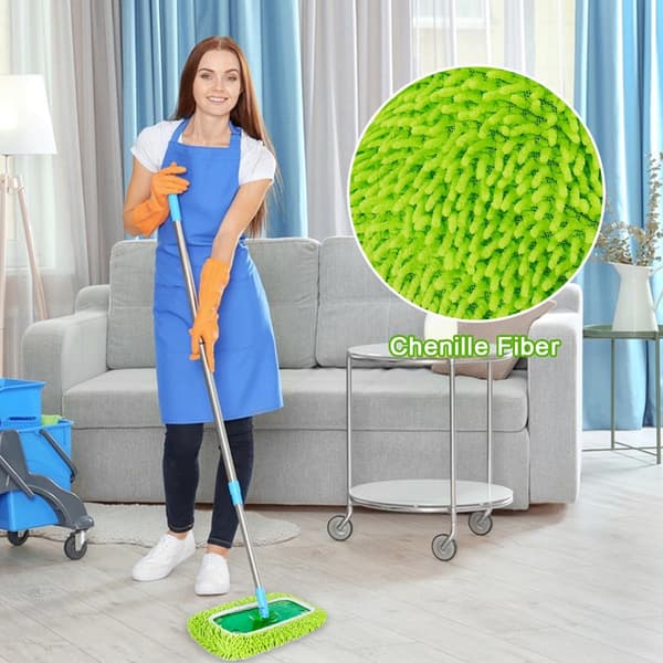 10-pack Återanvändbara Mikrofibergolvmoppar Kompatibla med Swiffer Sweeper[JUN]