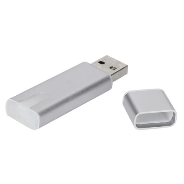 USB minne Bärbar Silver U Disk Stor lagringsenhet med