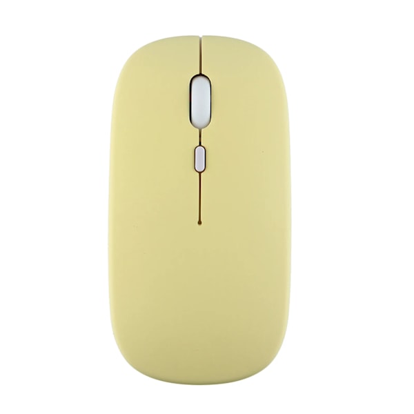 Bluetooth-mus för iPad Samsung MatePad Lenovo MiPad Android Windows Tablet Batteri Trådlös mus för bärbar dator Yellow