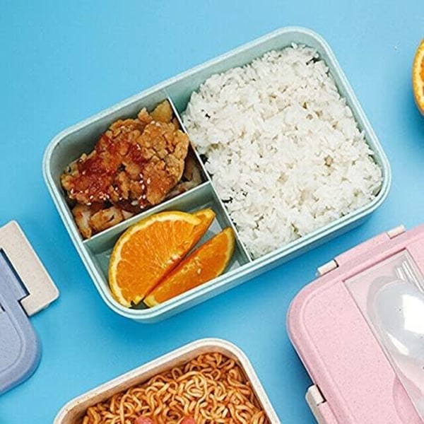 Lunchboks, Premium Bento Lunchboks, Tæt Matboks, Lunchbokse