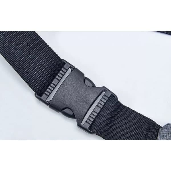 Monilokeroinen vyölaukku, musta